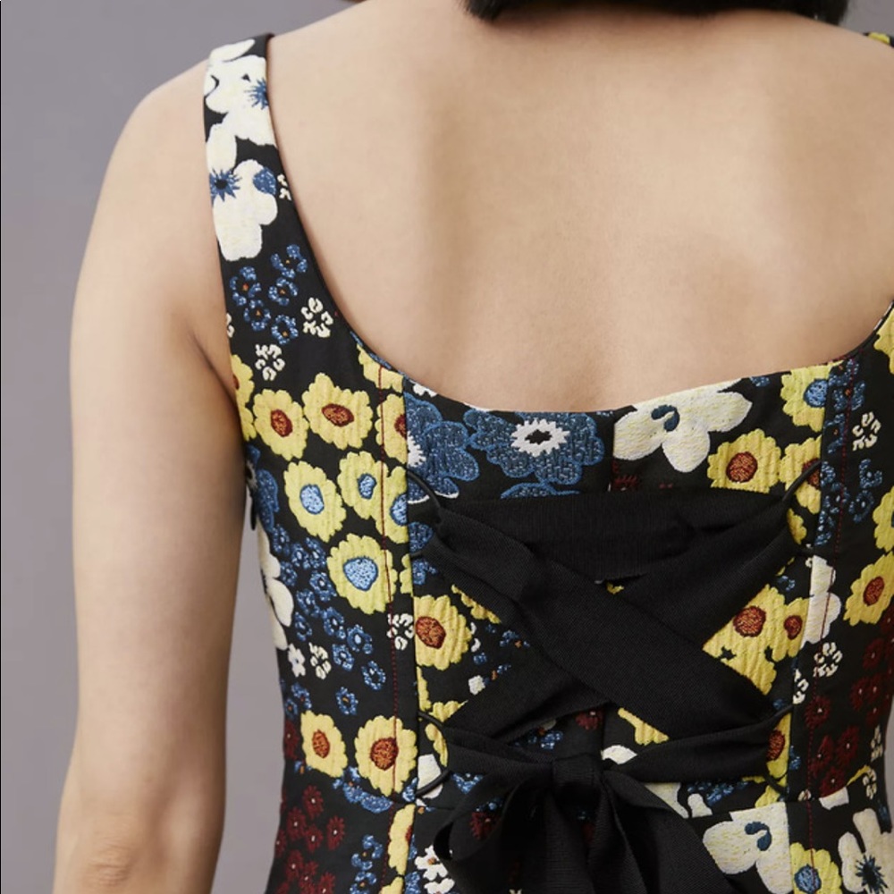 ✨Maeve Anthropologie Marigold Maxi Dress Size 6 and Size 2 - Picture 5 of 9